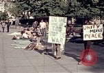 Standbild Weiße Haus Demonstrationen Washington DC USA, 1972, aus Sekunde 41 historischem Filmmaterial Videoclip 65675071006