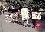 Standbild Weiße Haus Demonstrationen Washington DC USA, 1972, aus Sekunde 44 historischem Filmmaterial Videoclip 65675071006