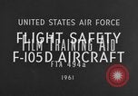 Standbild F-105D United States USA, 1961, aus Sekunde 5 historischem Filmmaterial Videoclip 65675071007
