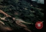 Image of air strikes on road intersection Vietnam, 1967, second 41 stock footage video 65675071012