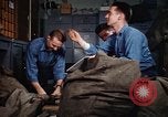 Image of postal mail delivery on ship Atlantic Ocean, 1947, second 7 stock footage video 65675071018