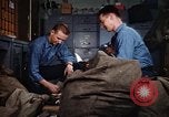 Image of postal mail delivery on ship Atlantic Ocean, 1947, second 13 stock footage video 65675071018