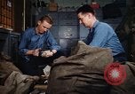 Image of postal mail delivery on ship Atlantic Ocean, 1947, second 17 stock footage video 65675071018