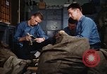 Image of postal mail delivery on ship Atlantic Ocean, 1947, second 19 stock footage video 65675071018