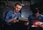 Image of postal mail delivery on ship Atlantic Ocean, 1947, second 22 stock footage video 65675071018