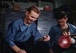 Image of postal mail delivery on ship Atlantic Ocean, 1947, second 27 stock footage video 65675071018