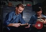 Image of postal mail delivery on ship Atlantic Ocean, 1947, second 28 stock footage video 65675071018