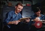 Image of postal mail delivery on ship Atlantic Ocean, 1947, second 29 stock footage video 65675071018