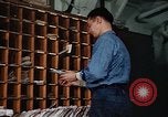 Image of postal mail delivery on ship Atlantic Ocean, 1947, second 46 stock footage video 65675071018