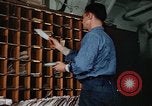 Image of postal mail delivery on ship Atlantic Ocean, 1947, second 47 stock footage video 65675071018