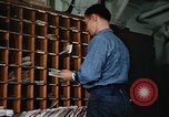 Image of postal mail delivery on ship Atlantic Ocean, 1947, second 59 stock footage video 65675071018