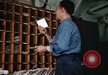 Image of postal mail delivery on ship Atlantic Ocean, 1947, second 61 stock footage video 65675071018
