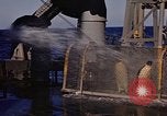 Image of penguins Antarctic Ocean, 1947, second 45 stock footage video 65675071021