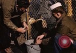 Image of penguins Antarctic Ocean, 1947, second 62 stock footage video 65675071021