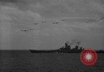 Image of formation of airplanes Pacific Ocean, 1945, second 4 stock footage video 65675071030