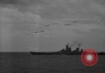 Image of formation of airplanes Pacific Ocean, 1945, second 5 stock footage video 65675071030