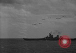 Image of formation of airplanes Pacific Ocean, 1945, second 6 stock footage video 65675071030