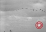 Image of formation of airplanes Pacific Ocean, 1945, second 34 stock footage video 65675071030