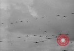 Image of formation of airplanes Pacific Ocean, 1945, second 37 stock footage video 65675071030