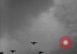 Image of formation of airplanes Pacific Ocean, 1945, second 43 stock footage video 65675071030