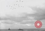 Image of formation of airplanes Pacific Ocean, 1945, second 54 stock footage video 65675071030