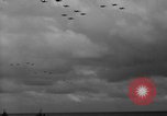 Image of formation of airplanes Pacific Ocean, 1945, second 58 stock footage video 65675071030