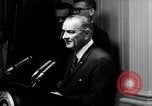 Image of President Lyndon Johnson United States USA, 1965, second 36 stock footage video 65675071031