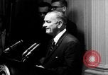 Image of President Lyndon Johnson United States USA, 1965, second 37 stock footage video 65675071031