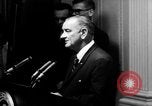 Image of President Lyndon Johnson United States USA, 1965, second 39 stock footage video 65675071031
