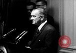 Image of President Lyndon Johnson United States USA, 1965, second 41 stock footage video 65675071031