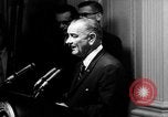 Image of President Lyndon Johnson United States USA, 1965, second 49 stock footage video 65675071031