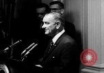 Image of President Lyndon Johnson United States USA, 1965, second 60 stock footage video 65675071031