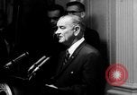 Image of President Lyndon Johnson United States USA, 1965, second 62 stock footage video 65675071031