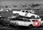 Image of auto stunt Islip New York USA, 1966, second 62 stock footage video 65675071047