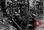 Image of American Army soldiers training in combat during World War 1 France, 1917, second 49 stock footage video 65675071099