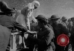 Image of US Army chow line World War I France, 1917, second 52 stock footage video 65675071103