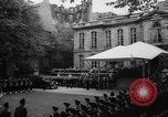Image of Churchill and De Gaulle meeting Paris France, 1958, second 7 stock footage video 65675071114