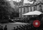 Image of Churchill and De Gaulle meeting Paris France, 1958, second 8 stock footage video 65675071114