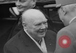 Image of Churchill and De Gaulle meeting Paris France, 1958, second 14 stock footage video 65675071114