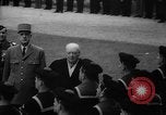 Image of Churchill and De Gaulle meeting Paris France, 1958, second 25 stock footage video 65675071114