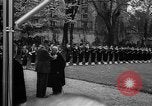 Image of Churchill and De Gaulle meeting Paris France, 1958, second 41 stock footage video 65675071114
