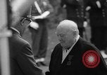Image of Churchill and De Gaulle meeting Paris France, 1958, second 43 stock footage video 65675071114
