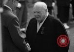 Image of Churchill and De Gaulle meeting Paris France, 1958, second 44 stock footage video 65675071114