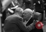 Image of Churchill and De Gaulle meeting Paris France, 1958, second 47 stock footage video 65675071114