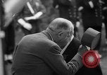 Image of Churchill and De Gaulle meeting Paris France, 1958, second 48 stock footage video 65675071114