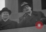 Standbild Sowjetunion Jahrestag Parade Moskau Russland Sowjetunion, 1958, aus Sekunde 20 historischem Filmmaterial Videoclip 65675071116