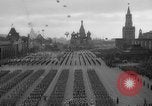 Standbild Sowjetunion Jahrestag Parade Moskau Russland Sowjetunion, 1958, aus Sekunde 37 historischem Filmmaterial Videoclip 65675071116