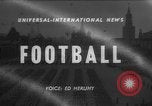 Standbild Armee versus Reis Fußball Houston Texas USA, 1958, aus Sekunde 1 historischem Filmmaterial Videoclip 65675071117