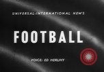 Standbild Armee versus Reis Fußball Houston Texas USA, 1958, aus Sekunde 3 historischem Filmmaterial Videoclip 65675071117