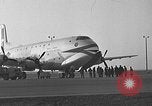 Image of Two USAF C-124 Globemaster aircraft at Orly field in France Paris France, 1952, second 1 stock footage video 65675071122